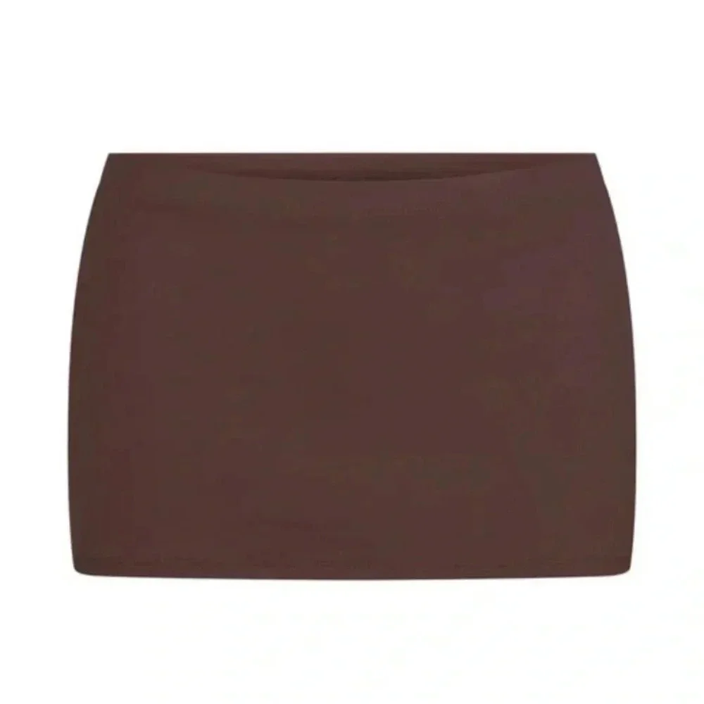 Skims Swim Micro Mini Skirt - Cocoa Brown Size 3X New with Tags